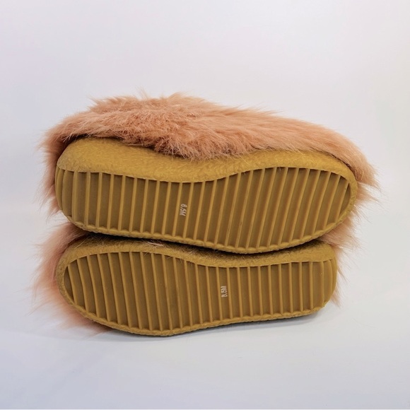 Jeffrey Campbell Platform Derby Pink Faux Fur Bootie - Picture 13 of 14